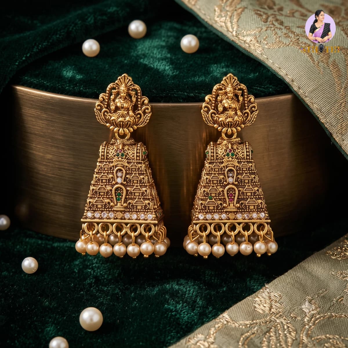golden temple earring