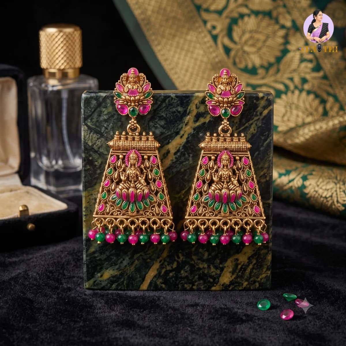 TEMPLE JHUMKA